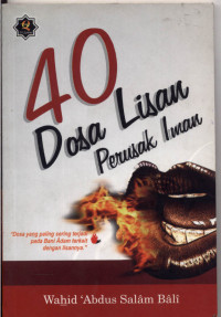 Image of Empat Puluh Dosa Lisan Perusak Iman