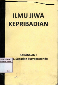 Image of Ilmu Jiwa Kepribadian
