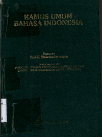Image of Kamus Umum Bahasa Indonesia