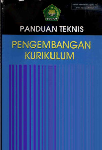 Image of Panduan Teknis Pengembangan Kurikulum Madrasah Tsanawiyah