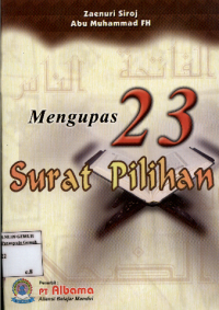 Image of Mengupas 23 surat pilihan