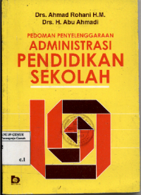 Image of Pedoman Penyelenggaraan Adminitrasi Pendidikan Sekolah