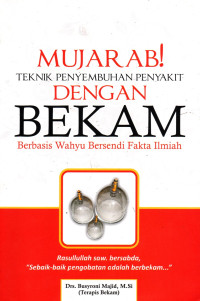 Image of Mujarab Teknik Penyembuhan Penyakit Dengan Bekam