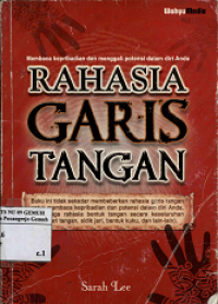 Image of Rahasia garis tangan